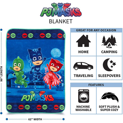 Franco Kids Bedding Super Soft Plush Blanket, Twin/Full Size 62" x 90"