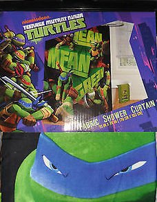 Teenage Mutant Ninja Turtles Fabric Shower Curtain