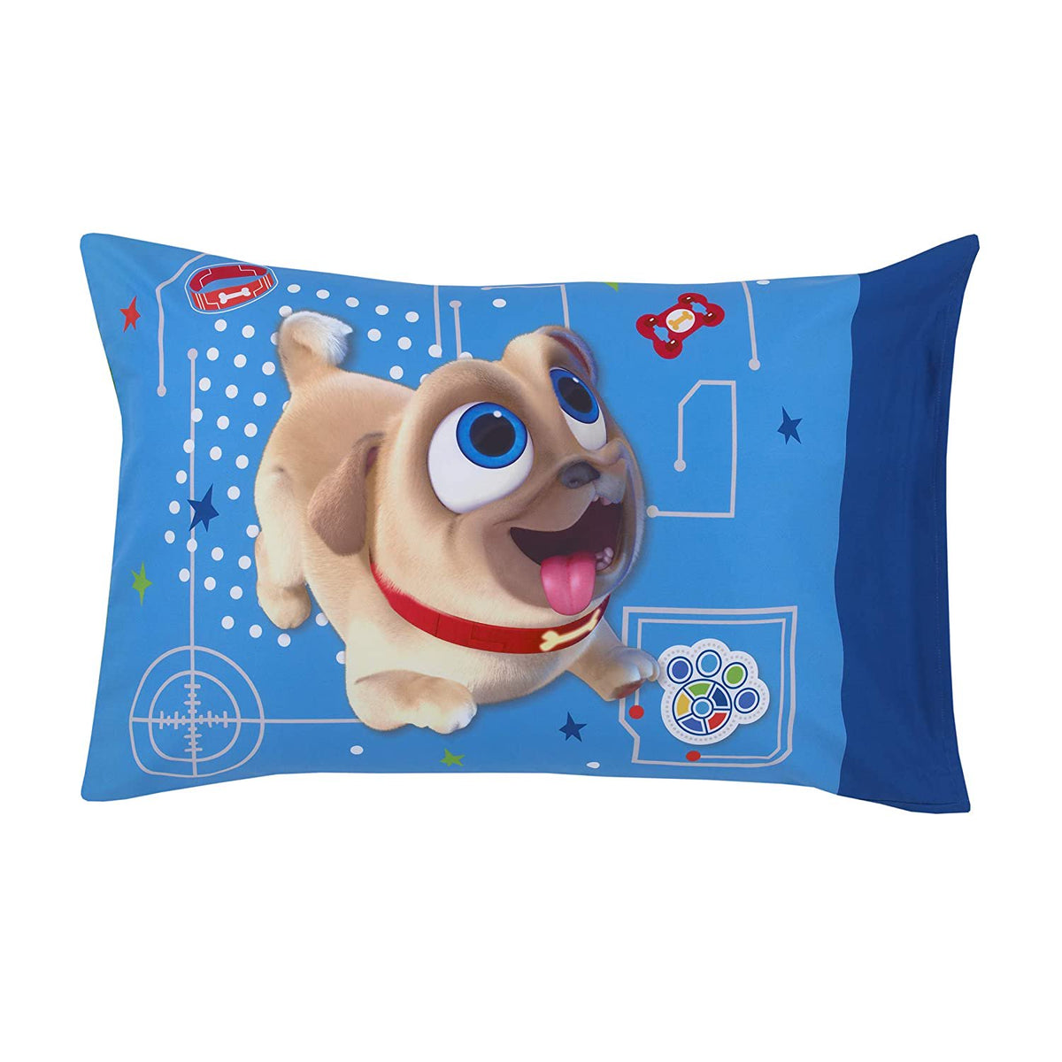 Disney Puppy Dog Pals 4 Piece Toddler Bedding Set - Puppy Pal Fun