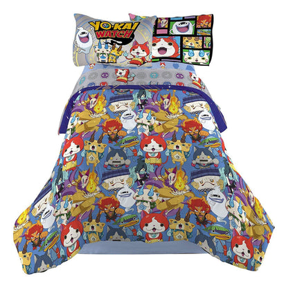 Level 5 Yo Kai Watch This Reversible Twin/Full Comforter