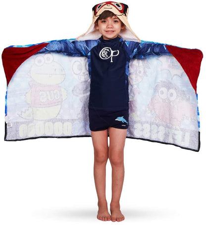 Ryans world Kids Hooded Towel - 25" x 60"