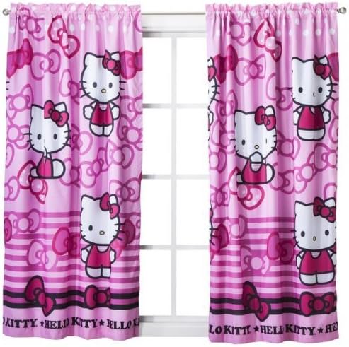 Sanrio Hello Kitty Blackout Window Panel Drape - 42x63"