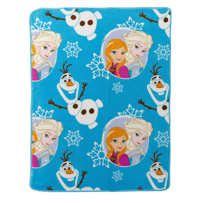 Disneys Frozen Olaf Hugger and Elsa Anna Throw Set