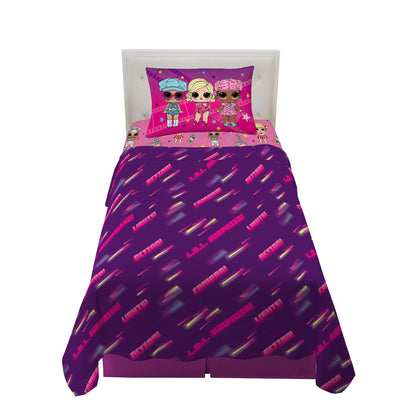 Franco Kids LOL Surprise Twin Size Sheet Set