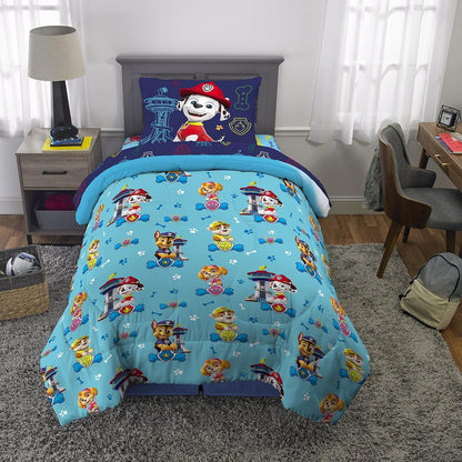 Franco Paw Patrol 2 Piece Twin/Full Size Comforter & Pillow Sham Set