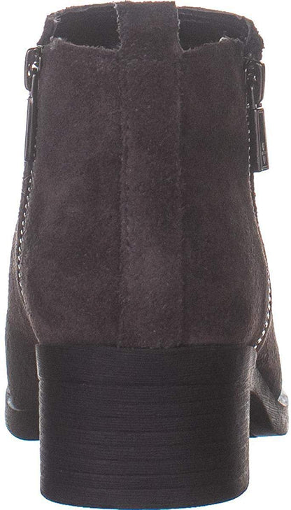 Kenneth Cole New York Women's Leather Ankle Bootie Boots Asphalt