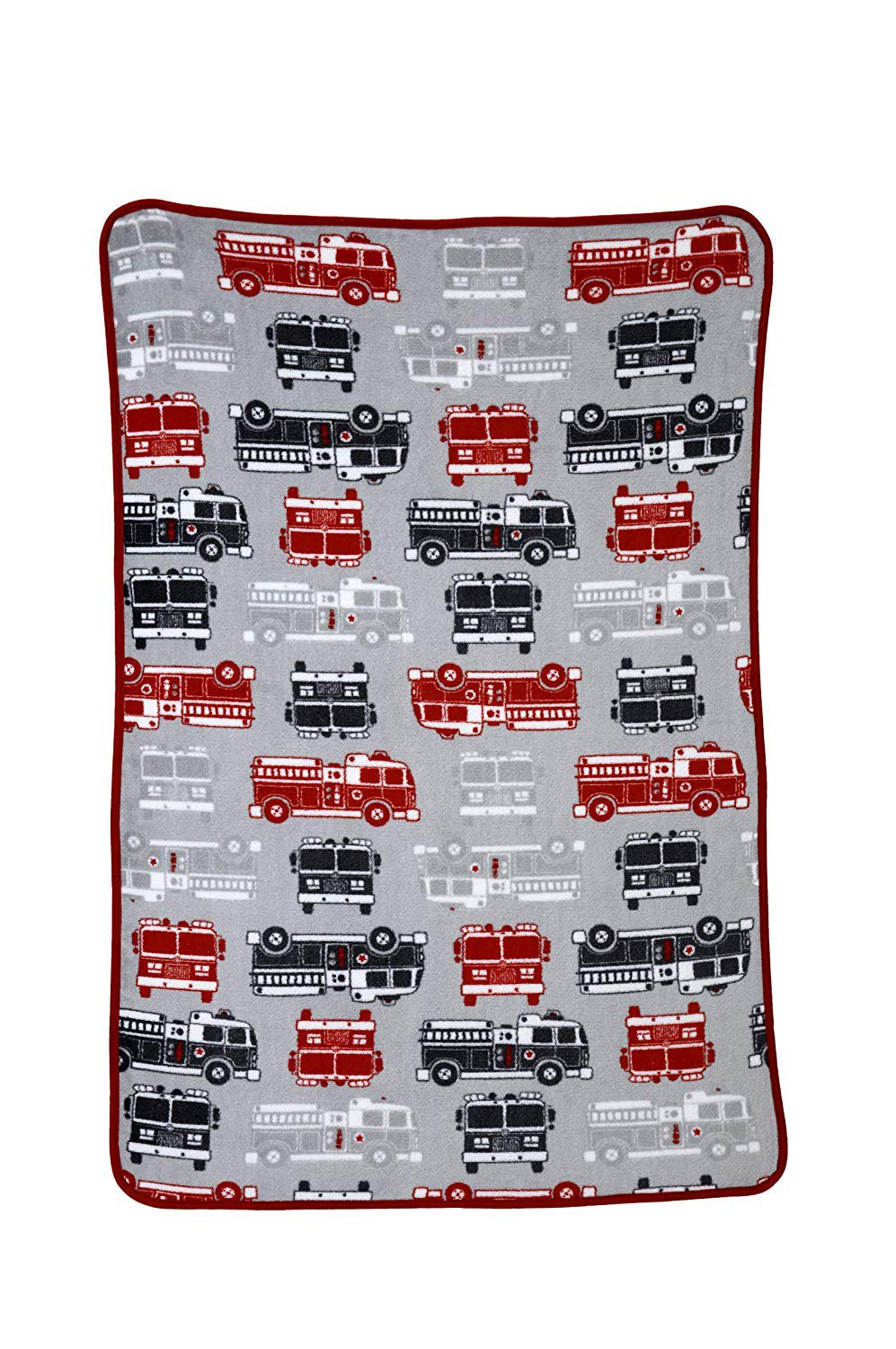 Carter's Fleece Fire Truck Toddler Blanket, 30" x 45"