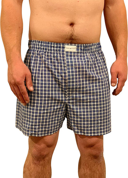 Tommy Hilfiger Mens 3-Pack Woven Boxers