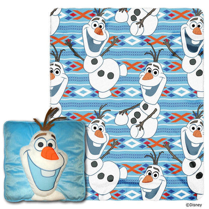Disney Olaf Plush Pillow and Throw