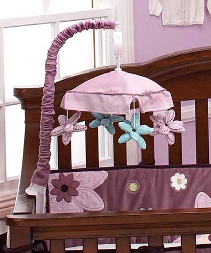 NoJo Plum Dandy Musical Mobile, Plum/Purple