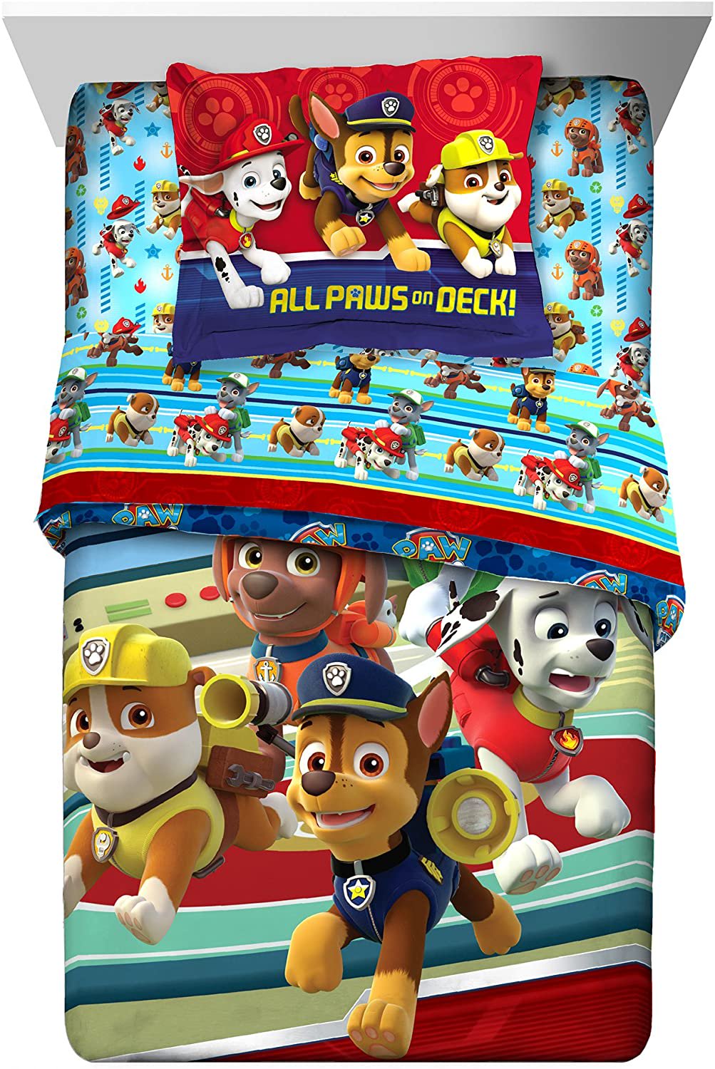 Paw Patrol Puppy Hero 2 Piece Twin/Full Comforter with Sham