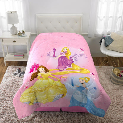 Franco Kids Disney Princess "Ready To Explore" Twin/Full Comforter