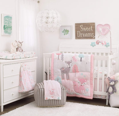 NoJo Sweet Forest Friends - Super Soft Changing Pad Cover