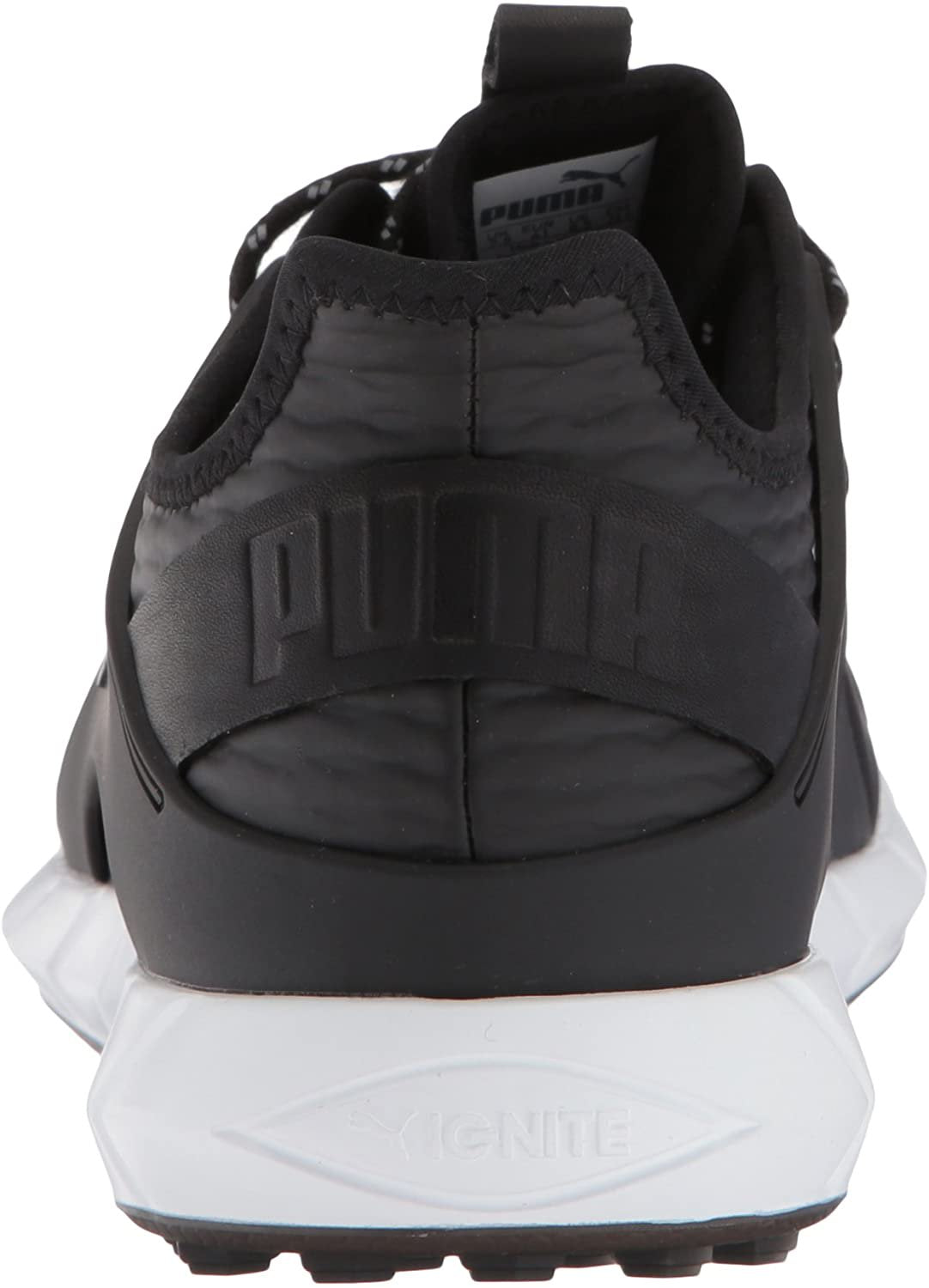 Puma Golf Men's Ignite Pwrsport Golf Shoe, Black/Silver, 8 Medium US