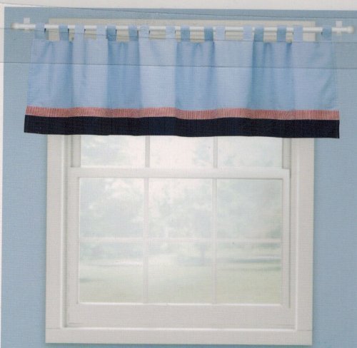 Bananafish Bananafish Retro Valance - Blue