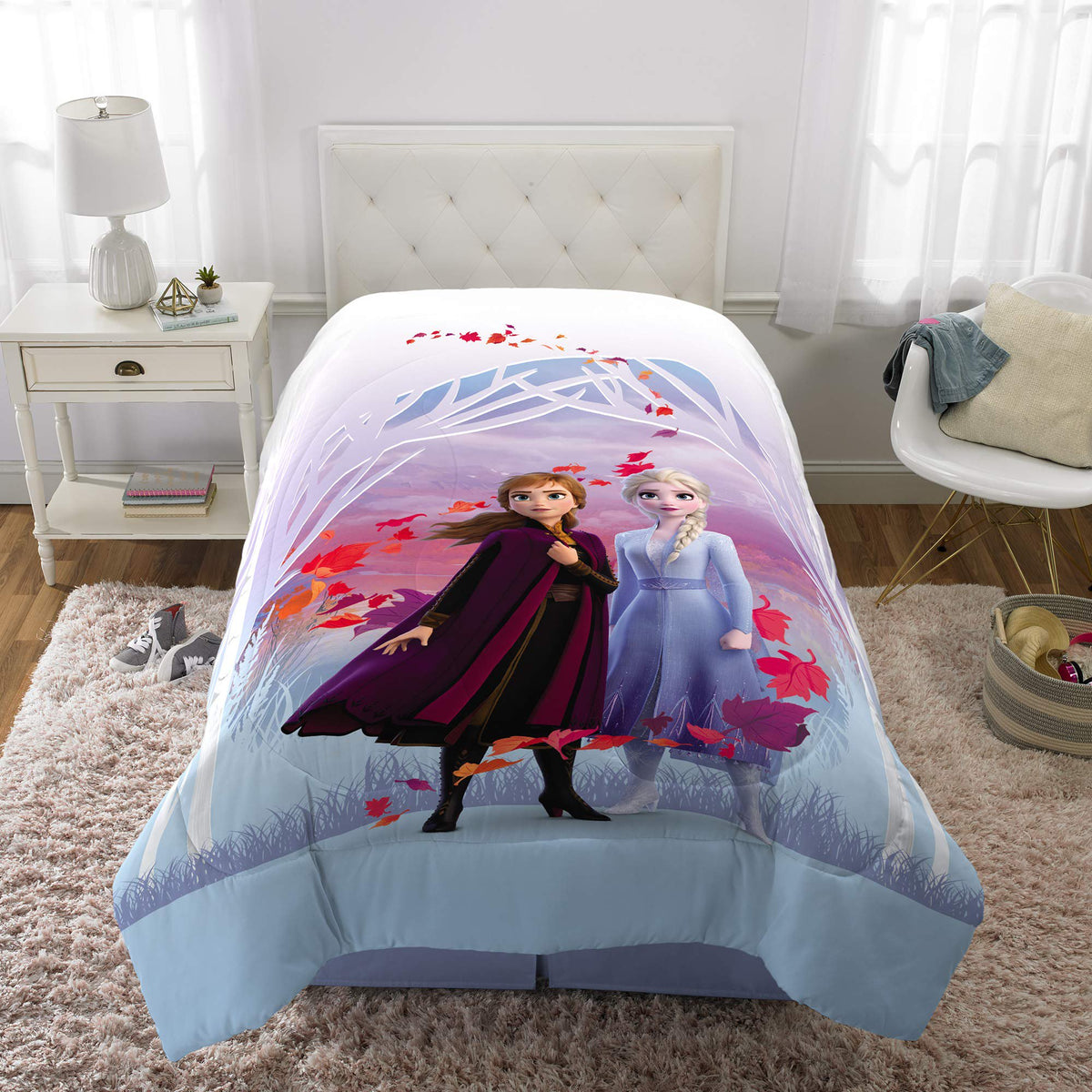 Franco Disney Frozen 2 Twin/Full Comforter, Size 72" x 86"