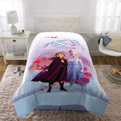 Franco Disney Frozen 2 Twin/Full Comforter, Size 72" x 86"