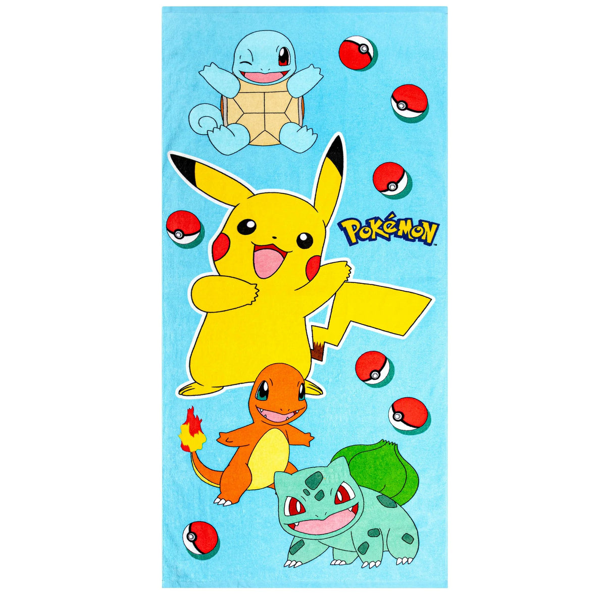 Pokemon Kids Beach Towel Soft and Absorbent 28" x 58"