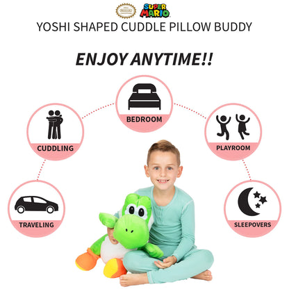 Franco Kids Bedding Super Soft Plush Cuddle Pillow Buddy, (Officially Licensed Product)