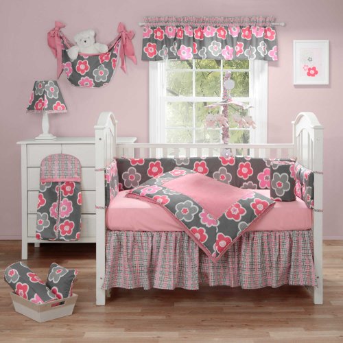 Ikat Petals 3 Piece Baby Crib Bedding Set by Bananafish