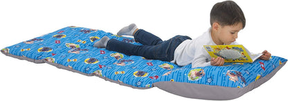 Disney Puppy Dog Pals Deluxe Toddler Nap Mat - 26" X 62" Easy Fold