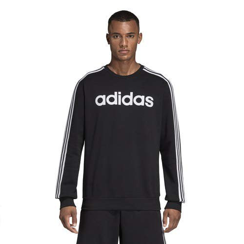 adidas Men's Essentials 3-stripes Fleece Crew Sweatshirt