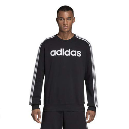 adidas Men's Essentials 3-stripes Fleece Crew Sweatshirt
