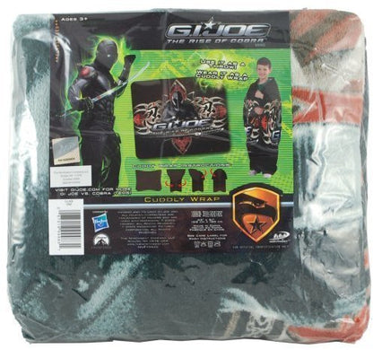 G.I. Joe Youth Cuddly Wrap Throw Robe Blanket - The Rise of Cobra