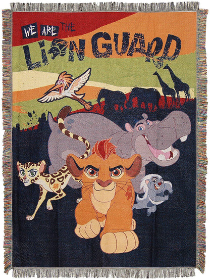 Disney The Lion King, Sunset Stroll Woven Jacquard Pillow